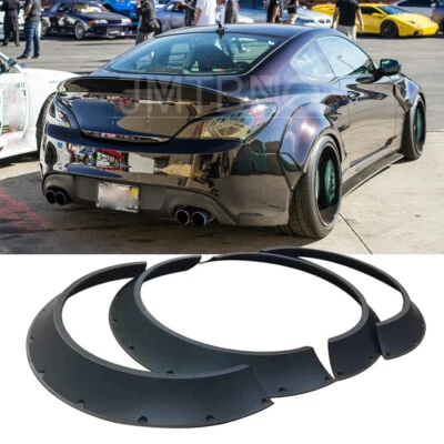 Kit de carrocería de arco de rueda flexible extra ancho llamaradas guardabarros cupé Hyundai Genesis Foto 1 de 4