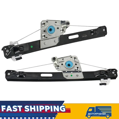 2PSC Rear Window Regulators For BMW 323i 325i 325xi 328i 330i 330xi 335i LH&RH - Image 1 of 4