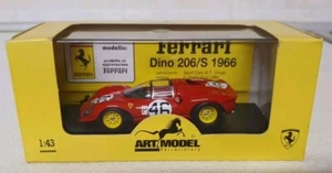 ARTMODEL 1/43 FERRARI DINO 206/S #PICCOLA IMPERFEZIONE DECALS N°GARA VEDI FOTO# - Foto 1 di 10