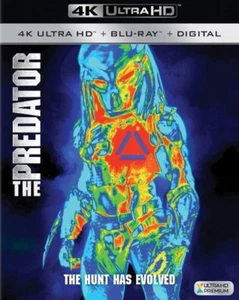 "THE PREDATOR" (Brand New, Unopened, 4K UHD + Blu-ray + Digital & Slipcover) - Picture 1 of 1