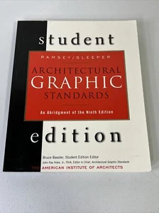 Architectural Graphic Standards by Sleeper, Harold Reeve Paperback Book The Fast - Picture 1 of 1