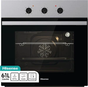 BI62120AX - Forno Multifunzione, 3 Manopole Push Pull, Cavità 61L, 7 Funzioni, A - Foto 1 di 12