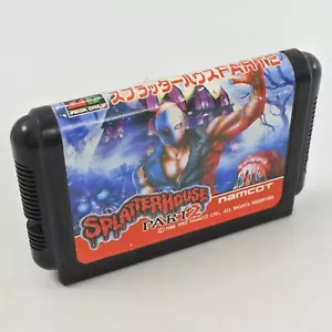 Mega Drive SPLATTER HOUSE PART 2 Cartridge Only Sega 1974 mdc - Picture 1 of 4