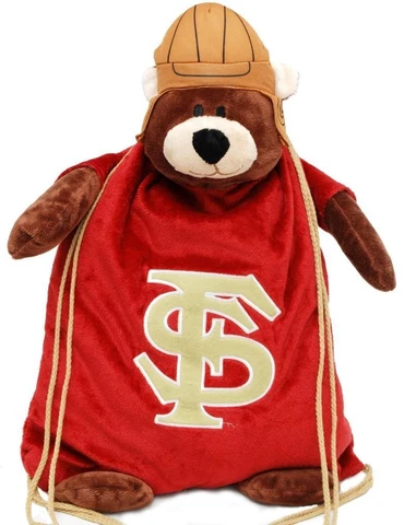 Florida State Seminoles Backpack Pal [NEW] NCAA String Bag Backsack Back Sack Cover