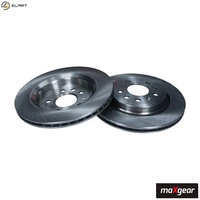 2x BRAKE DISC 19-1304 FOR CADILLAC FIAT SAAB 9-3X OPEL VECTRA/GTS SIGNUM 1.9L - Image 1 of 4