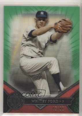 2017 Topps Tribute Green /99 Whitey Ford #3 HOF - Image 1 of 2