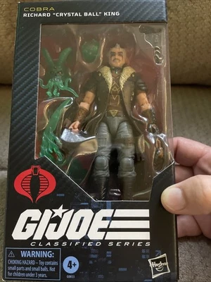 Hasbro G.I Joe Serie Clasificada Richard Crystal Ball King #159 ¡Nuevo En Caja! Foto 1 de 4