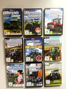 PC Spiel Landwirtschafts Simulator Agra Kehrmaschine Konvolut Sammlung - Bild 1 von 1