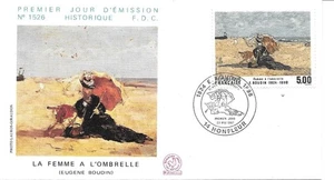 France 1987 Fdc Eugene Boudin Yt 2474 - Picture 1 of 1