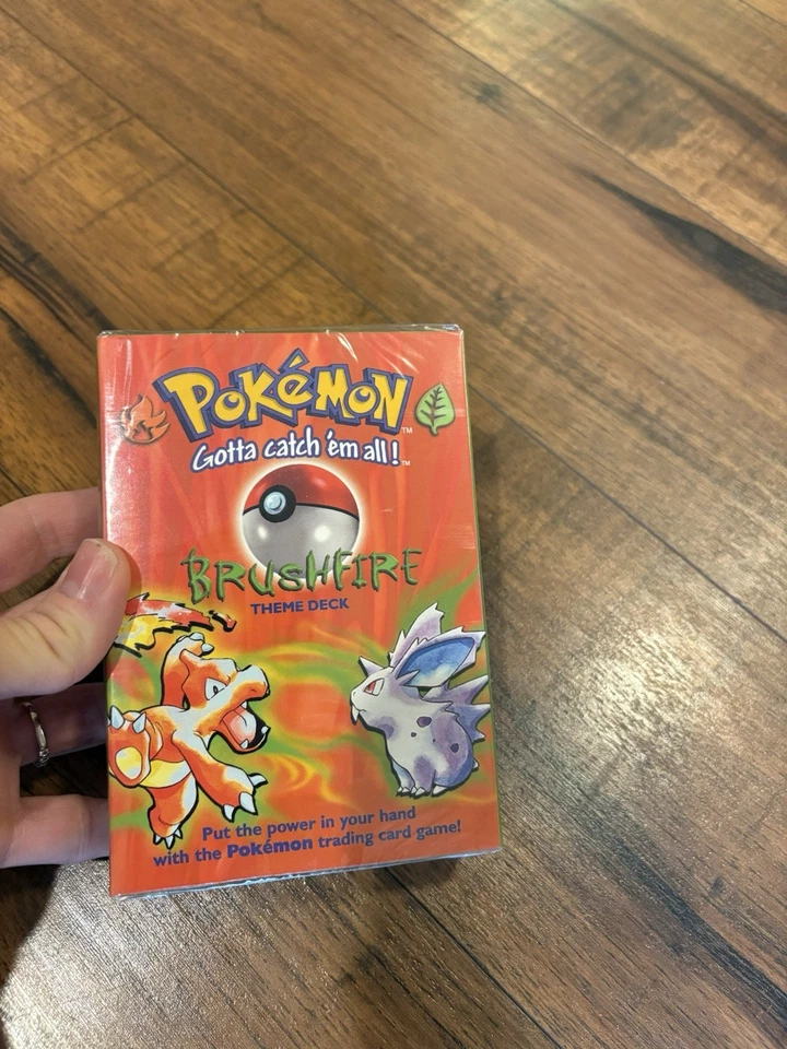 1999 Pokémon Brushfire Theme Deck Factory Sealed - Image 1 of 4