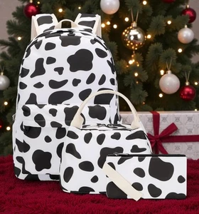 3-teiliger Rucksack für Mädchen Vorschule Kindergarten mit Brotdose Weihnachtsgeschenk - Bild 1 von 8