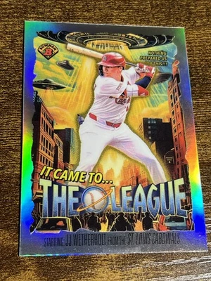 JJ WETHERHOLT 2025 Bowman Chrome It Came To The League #IT-2 Refractor - Image 1 of 2