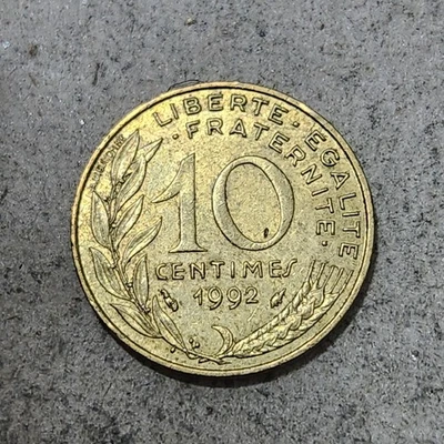 FRANCE 🇫🇷 TEN (10) CENTIMES COIN 1992 - Image 1 of 2
