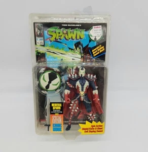 McFarlane Toys Medieval Spawn Series 1 Action Figure 1994 Bradlees Sticker - Picture 1 of 6