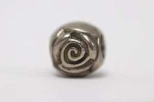 PANDORA Retired Sterling Silver Rose Bead - 790394 - Picture 1 of 4