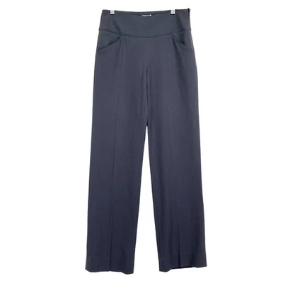 Pantalones de vestir de lana grises ARMANI US 2 pierna recta Italia ARMANI Collezioni para mujer Foto 1 de 4