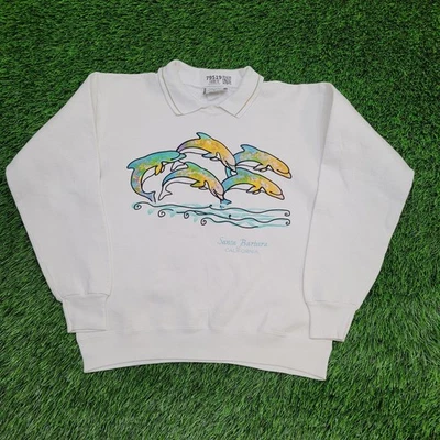 Sudadera vintage años 90 LEE Dolphin para mujer mediana 19x22 EE. UU. Foto 1 de 4