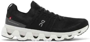 On Cloud Cloudswift 3 All Black White Bottom Mens Sizes Walking Running Shoe - Picture 1 of 5
