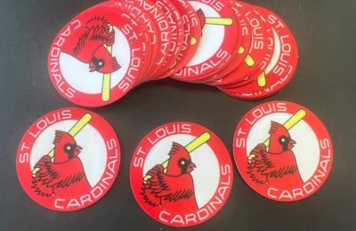 (Lot Of 3) St. Louis Cardinals Vintage Classic Logo Iron On Patch Jersey Patch - Image 1 of 4