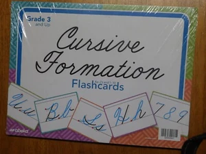 ABeka 3rd Grade – 5th Grade Cursive Formation Flashcards—Gr. 3-5 - Imagen 1 de 1