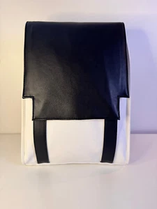 Taskin Revel Mens Premium Quality Laptop Backpack Designed in White & Black NEW - Picture 1 of 9