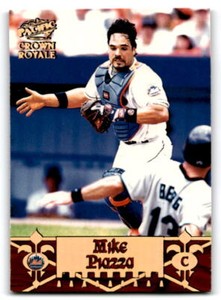 1998 Pacific Crown Royale Diamond Knights # 13 Mike Piazza