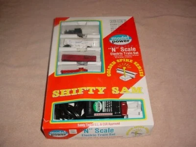 Vintage Model Power Shifty Sam Electric Train Set # 1180    N-ga. - Image 1 of 4