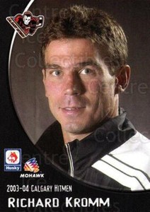2003-04 Calgary Hitmen #23 Richard Kromm