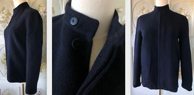 CHAQUETA RALPH LAUREN ETIQUETA NEGRA LANA SUAVE ANGORA CACHEMIR MUJER HECHA EN EE. UU. 2 USADA EN EXCELENTE ESTADO Foto 1 de 4