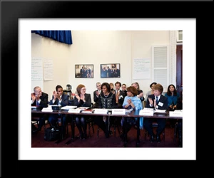 Michelle Obama and Melody Barnes, Asst to the President and Domestic Policy - Picture 1 of 1