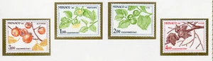 Monaco 1981 les quatre saisons du kaki Y&T 1302 à 1305 4 timbres neufs /TE1779 - Picture 1 of 1