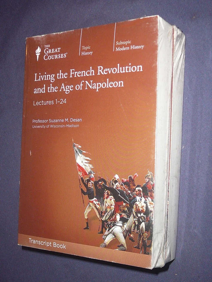 Great Courses Teaching Co TRANSCRIPTS  :       LIVING THE FRENCH REVOLUTION  new - Image 1 of 1