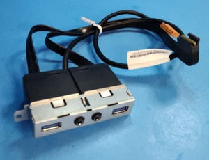 Lenovo ThinkCentre M73 M83 M93p SFF Desktop Front USB Audio Port Panel 54Y9375 - Picture 1 of 1