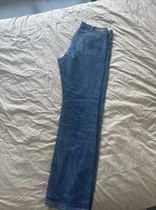 !Rare! Polo Ralph Lauren Men's Denim Blue Jeans HAMPTON STRAIGHT Size 42x38 LONG - Picture 1 of 5