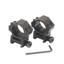 2 Pcs Medium Profile Dovetail 21mm Scope Mount Rail Rings 1'' Inch 25.4mm New US
