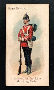Soldiers & Sailors, Grey (Wills) #Infantry, Marching Order (Great Britain) - Picture 1 of 2
