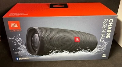 JBL Speaker Bluetooth Portable Charge Essential 2 sans Fil Waterproof IPX7, Noir - Photo 1/4