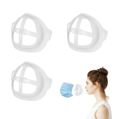 Soporte Máscara Soporte Interior 3D Niños 3PK - Cómodo Respiración - Silicona 3D  Foto 1 de 4