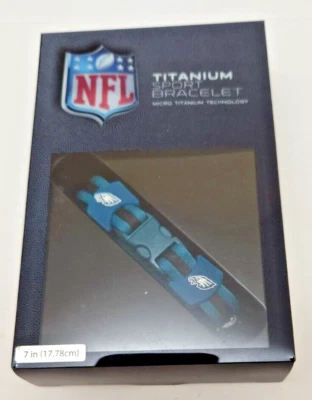 Спортивный браслет Philadelphia Eagles NFL 7 дюймов титан - Изображение 1 из 2