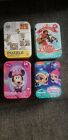 Minnie Mouse, Despicable Me, Shimmer shine & Elena of Avalor full puzzles w/tin
