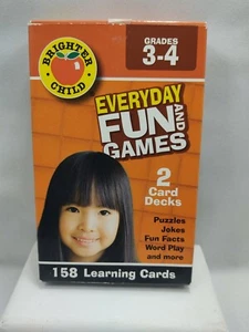 Everyday Fun and Games, Grades 3-4 - Cards By Brighter Child - Picture 1 of 4