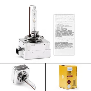 New For PHILIPS OEM D3S XenStart HID XENON Headlight Bulb 42403C1 4200K ZE - Picture 1 of 5