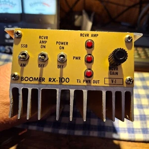 BOOMER RX-100 Bi-linear 10-meter amp w/ Variable receiver gain - Zdjęcie 1 z 7