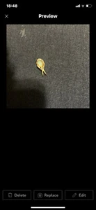 Australian solid opal amd diamond 14k gold pendant - Picture 1 of 5
