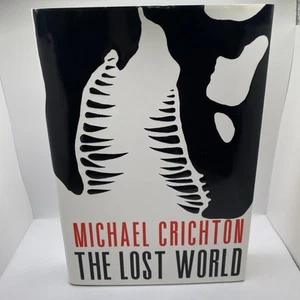 Le monde perdu de Michael Crichton (couverture rigide) première édition Jurassic Park - Photo 1/21
