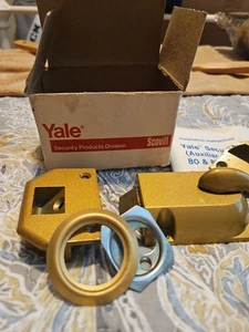 YALE SCOVILL Security Latchlock No. 80~ Lock In Original Box~Made in USA Used* - Picture 1 of 5