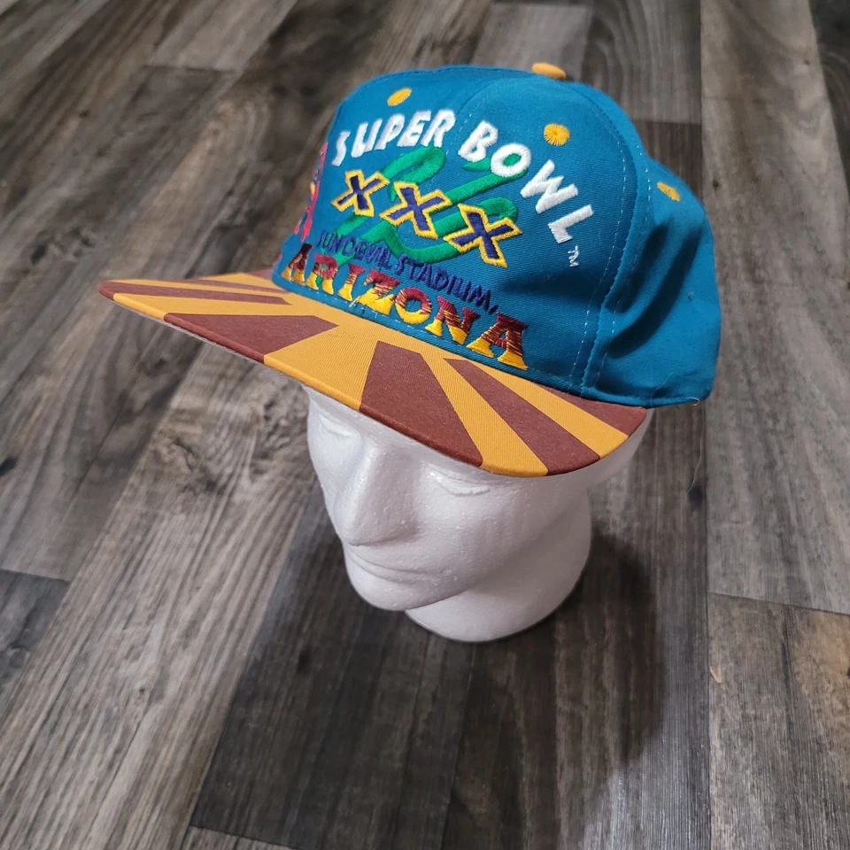 De colección Dallas Cowboys Super Bowl XXX Champions Logo Atlético Snapback Gorra Sombrero Foto 1 de 4