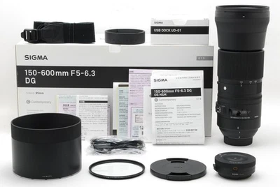 [Almost Unused] Sigma 150-600mm f/5-6.3 DG OS HSM Contemporary for Nikon F JAPAN - Image 1 of 4
