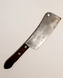 Vintage UTICA SUPER EDGE FLEISCHBEIL - USA -- KLINGE 6 1/2" LANG - Bild 1 von 5