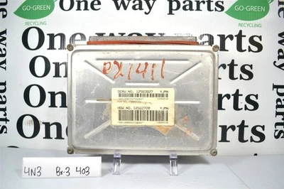 12583827 Chevrolet Impala 2004-2005 Unidad de control del motor Módulo ECU 4N3 403 B3 Foto 1 de 4